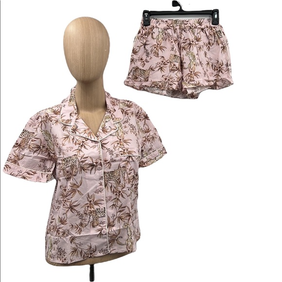 Generation Love Other - 🆕Generation Love Juliet’s Moving Leopard Animal Print Pajama Set 100% Cotton